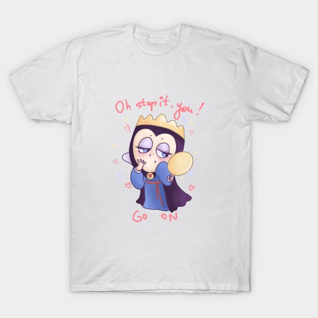 Cute Evil Queen Snow white T-Shirt by ArtInPi